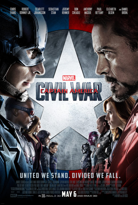  فیلم captain america: civil war 2016 با 