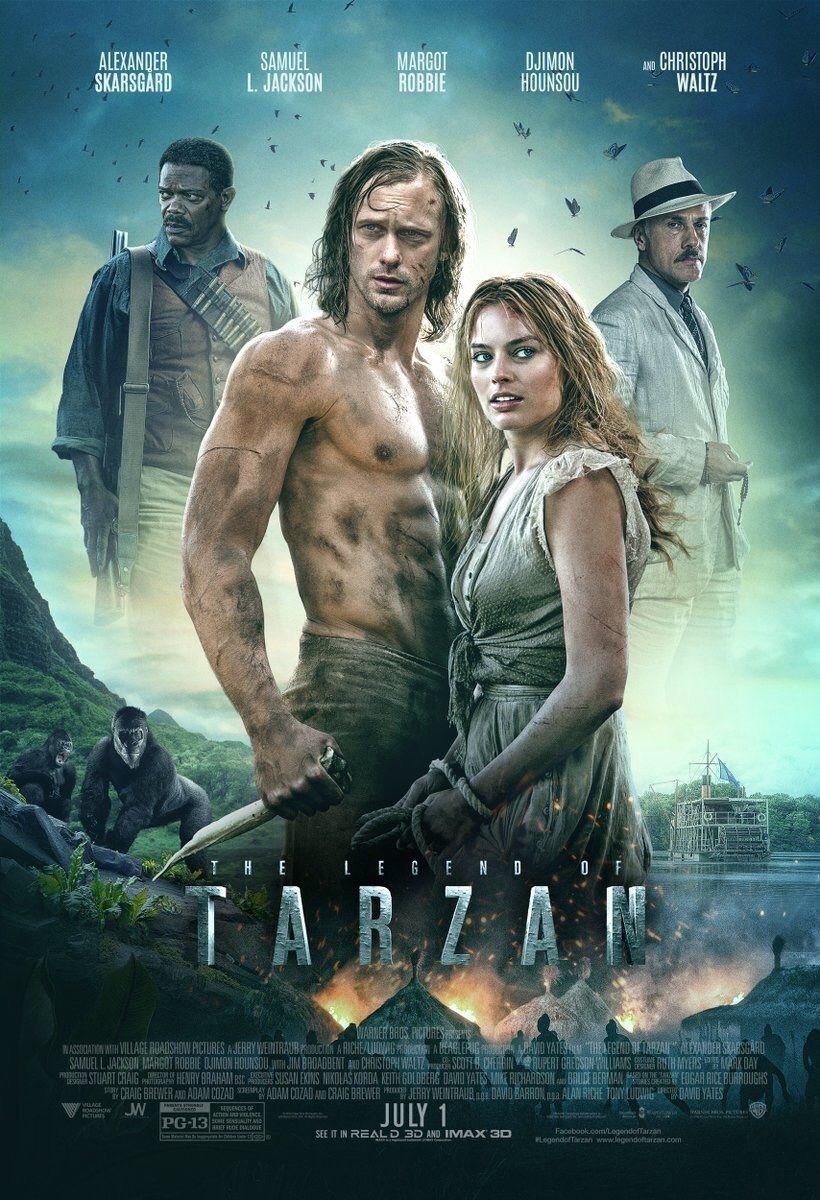 فیلم اکشن آمریکایی افسانه تارزان - the legend of tarzan 2016 با دوبله فارسی  - ویدائو