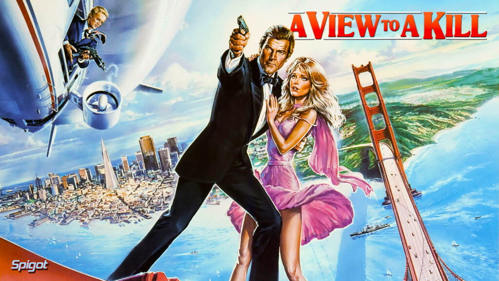 فیلم جیمز باند a view to a kill 1985 – نمایی به یک قتل با بازی تانیا رابرتس  
