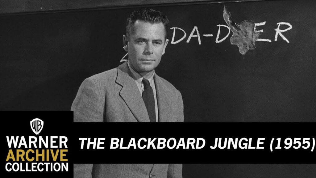 فیلم جنگل تخته سیاه blackboard jungle 1955    آنلاین